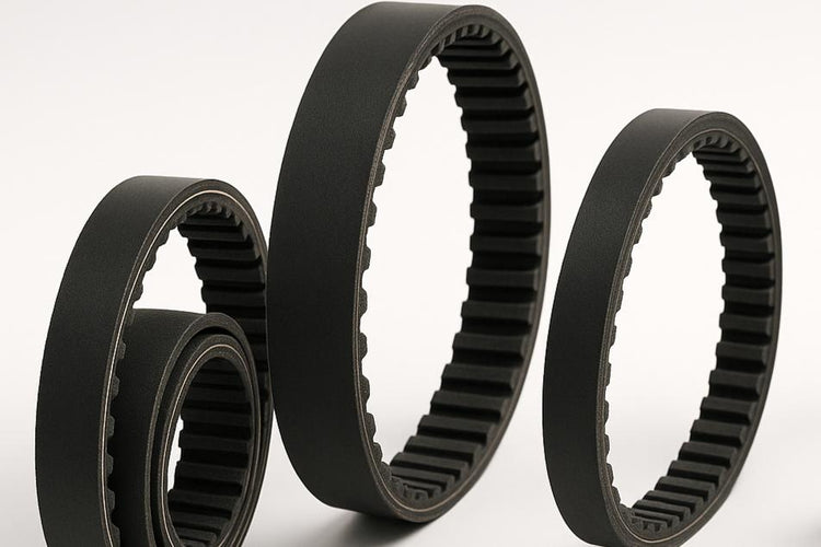 Cogged V-Belts — AX BX CX DX Section Replacements for Industrial & Outdoor Power Equipment