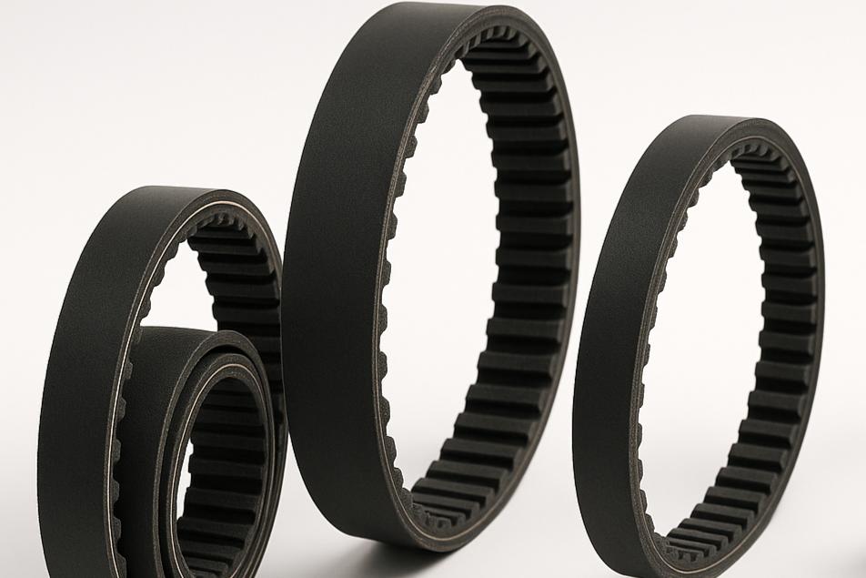 Cogged V-Belts — AX BX CX DX Section Replacements for Industrial & Outdoor Power Equipment