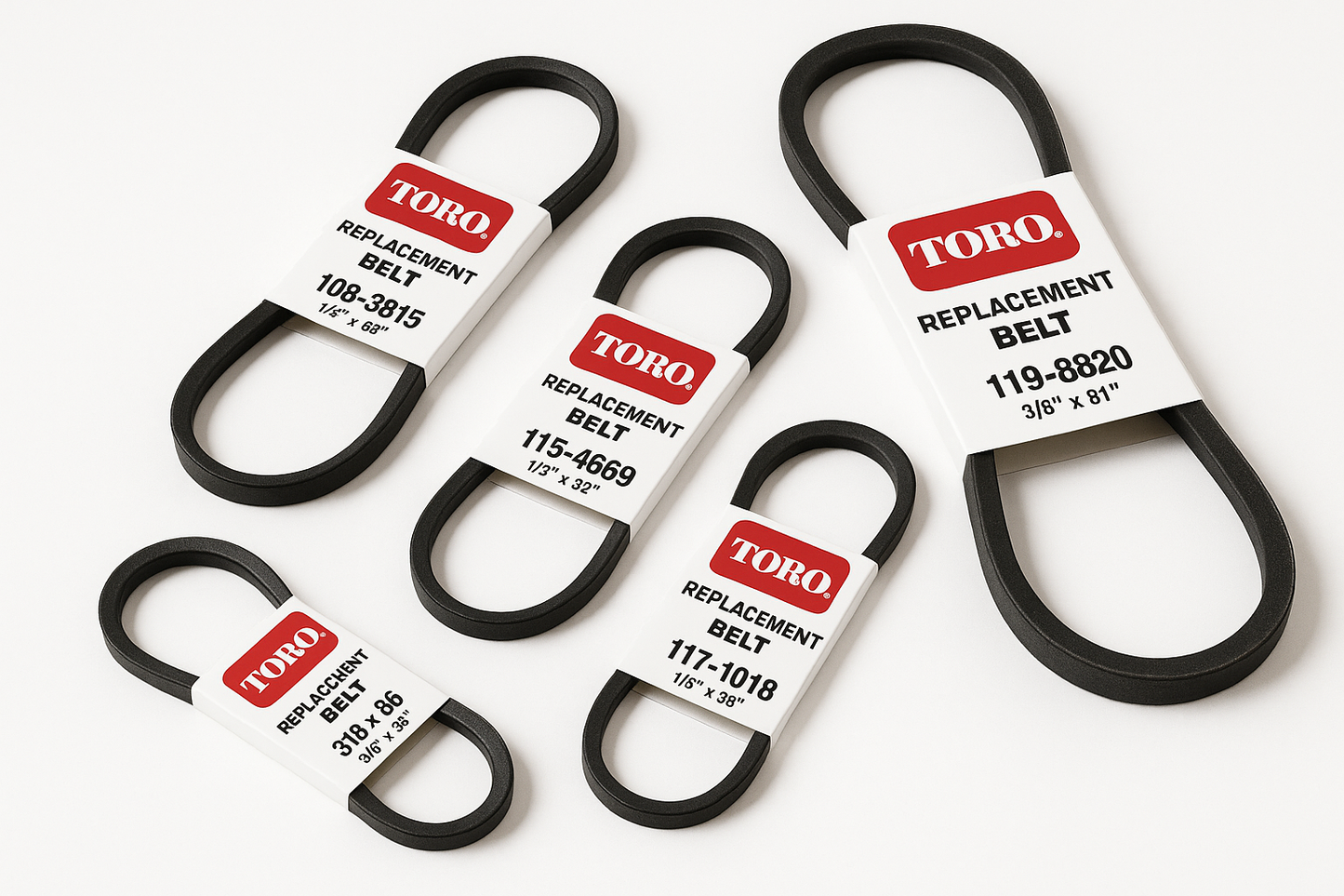 Toro Replacement Belts
